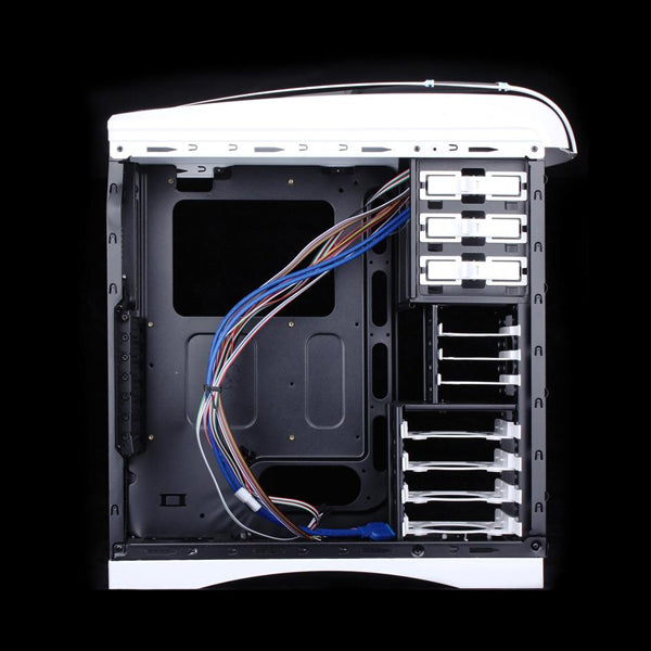 NNEDSZ MVP Pro  Gaming computer chassis - Blue (No PSU Included)-4