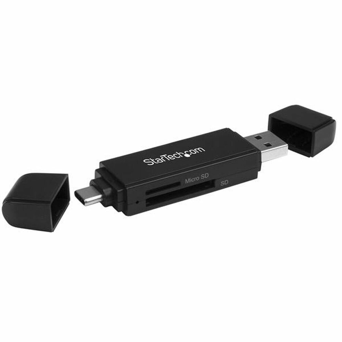 Card Reader Startech SDMSDRWU3AC          Black-3
