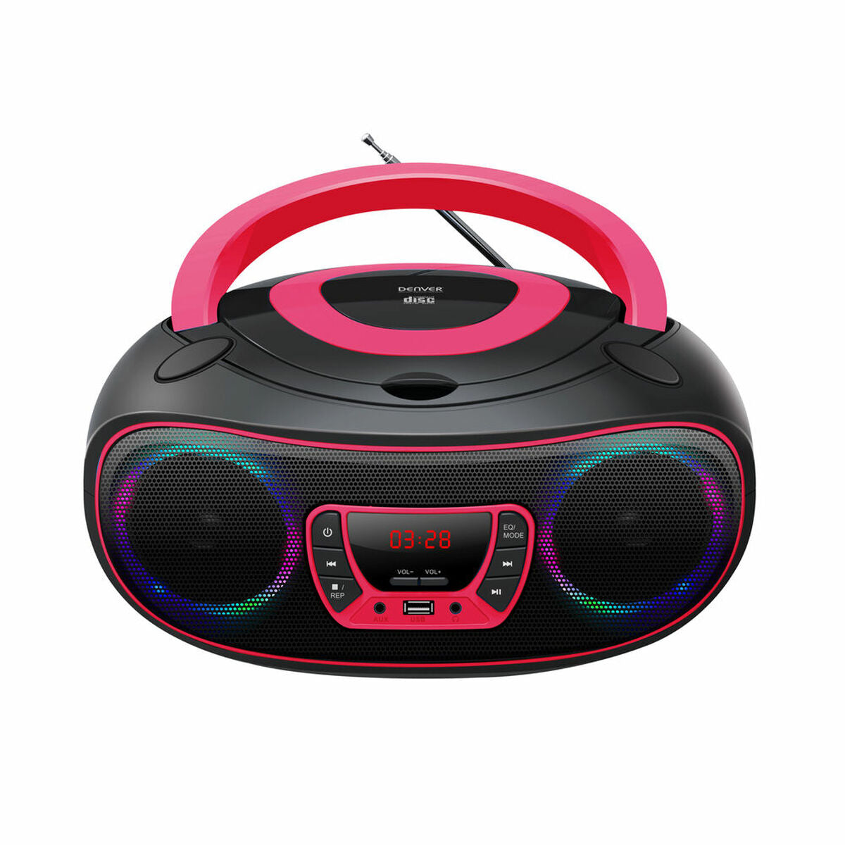 Radio cassette Denver Electronics TCL-212 LED-0
