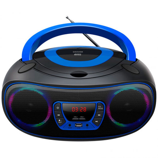 Radio CD MP3 Denver Electronics 111141300011 Bluetooth LED LCD-0