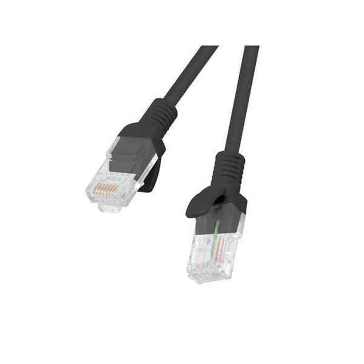 UTP Category 6 Rigid Network Cable Lanberg Black-1