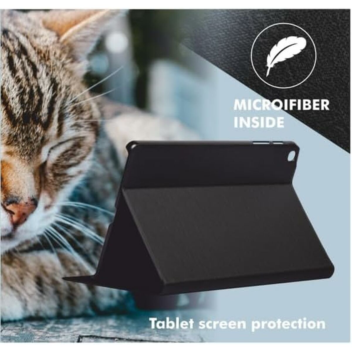 Tablet cover Silver Electronics 112004440199 Black-9