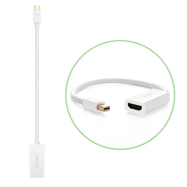 NNEDSZ Mini DP to HDMI Female converter cable 18CM (10460)-1