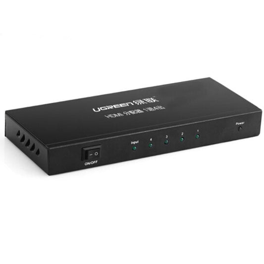 NNEDSZ 1 x 4 HDMI Amplifier Splitter - Black (40202)-0