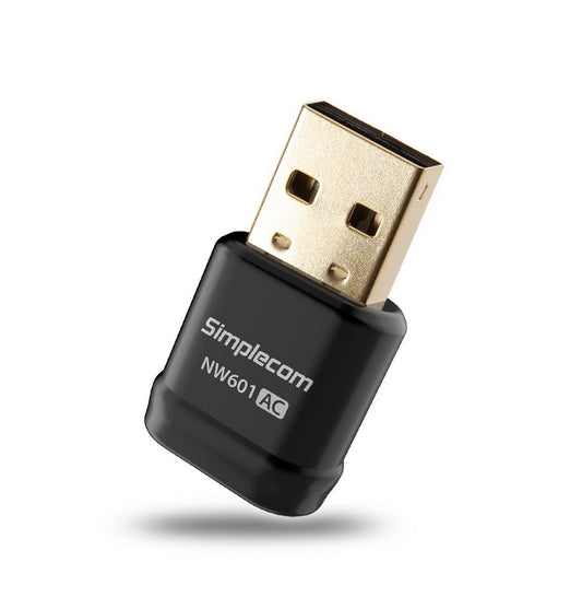 NNEDSZ  NW601 AC600 Mini WiFi Dual Band Wireless USB Adapter-0