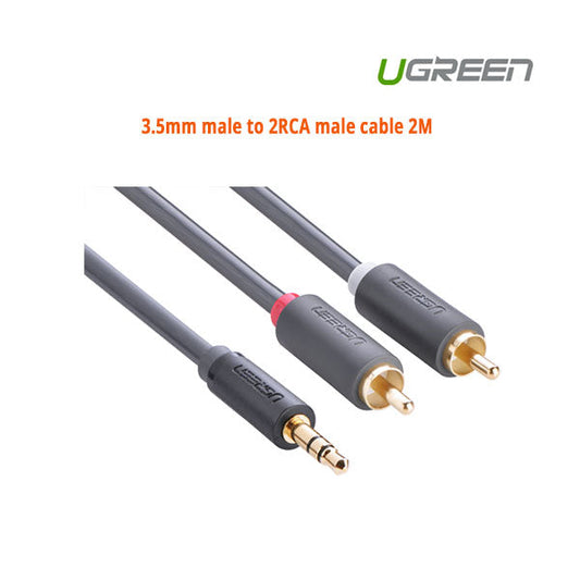 NNEDSZ 3.5mm male to 2RCA male cable 2M (10510)-0