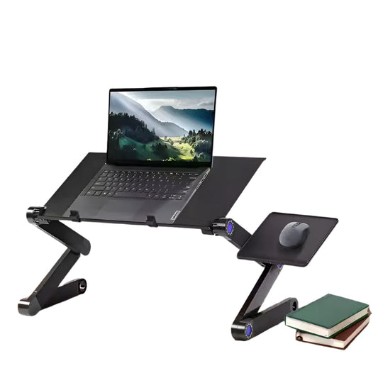 NNETB Standing Laptop Desk with Mouse Board-0